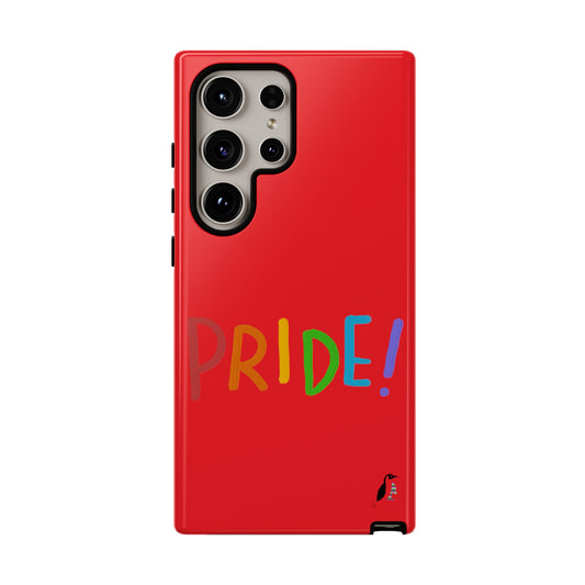 Tough Cases (for Samsung & Google): LGBTQ Pride Red