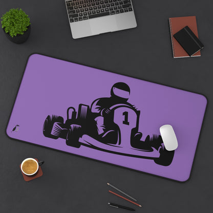 Desk Mat: Racing Lite Purple