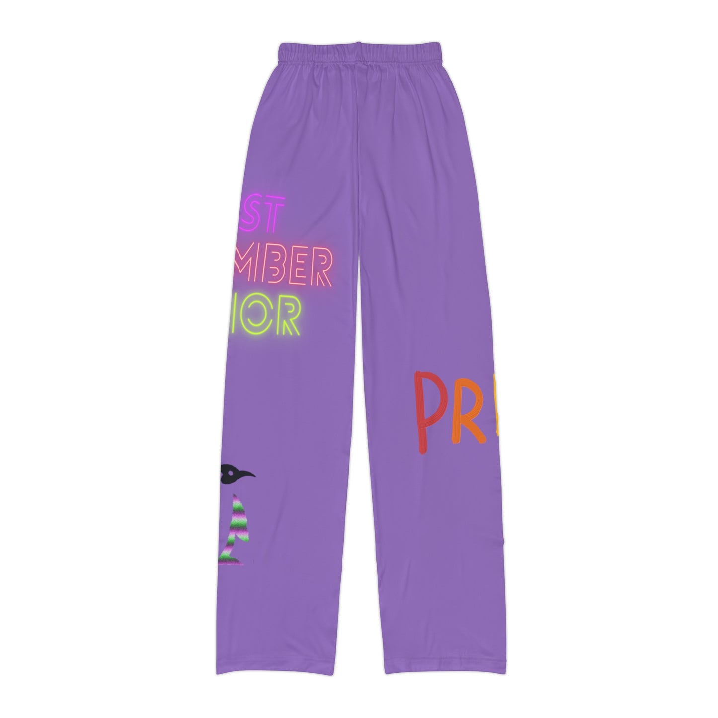 Pajama na Pantalon ng mga Bata: LGBTQ Pride Lite Purple 