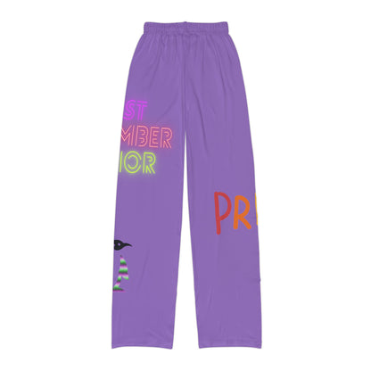 Pajama na Pantalon ng mga Bata: LGBTQ Pride Lite Purple 