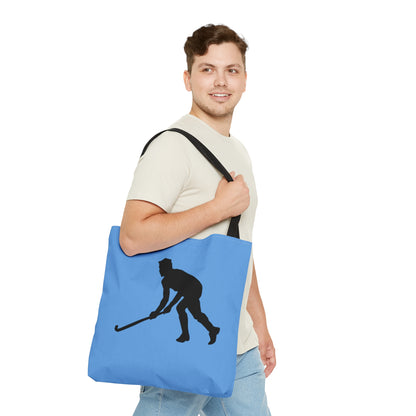 Tote Bag: Hockey Lite Blue