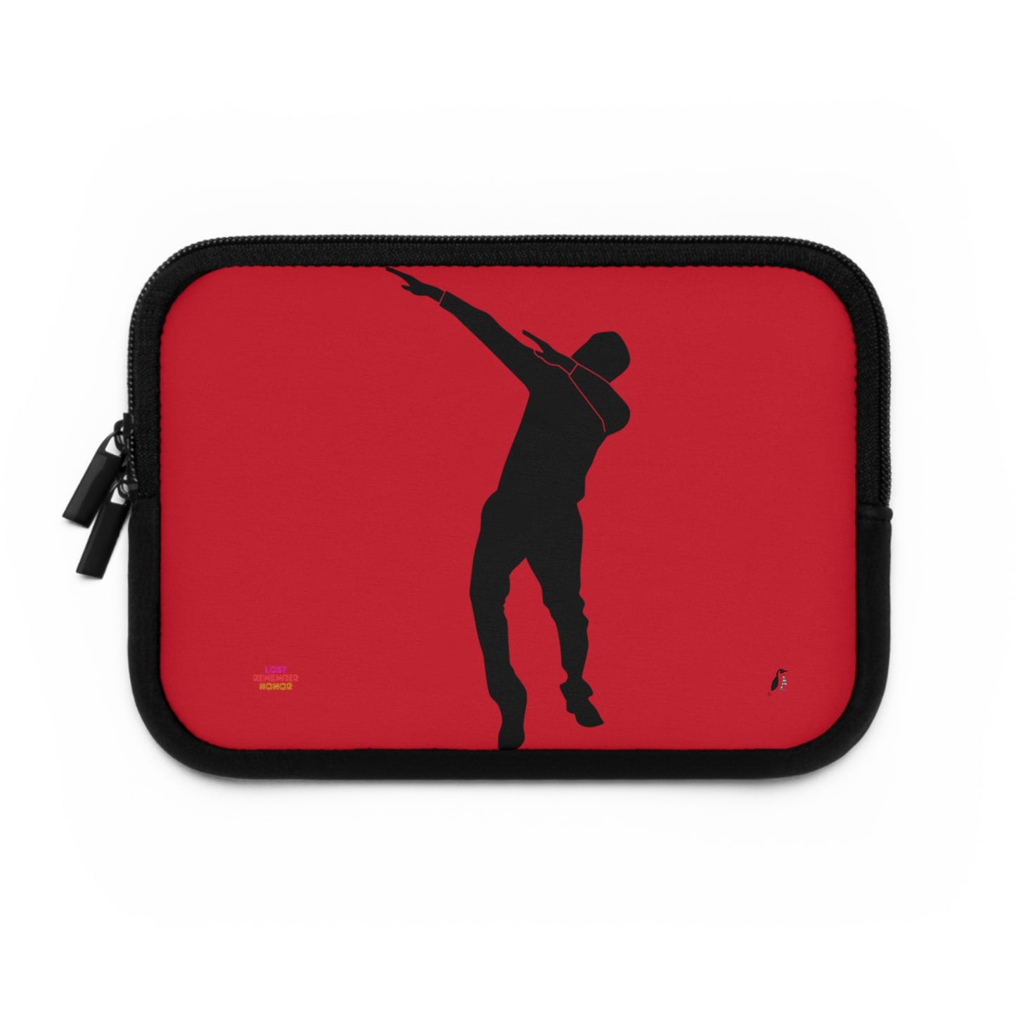 Laptop Sleeve: Dance Dark Red