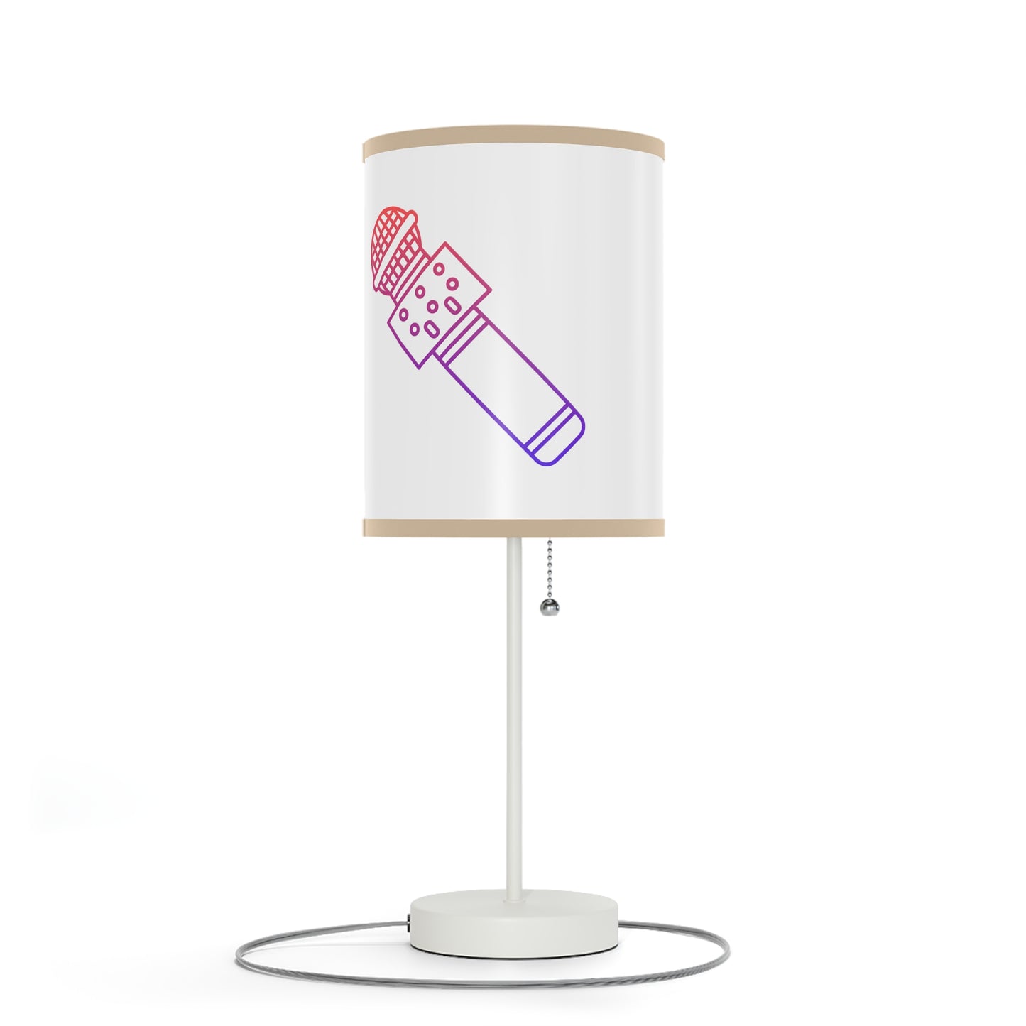 Lamp on a Stand, US|CA plug: Music White