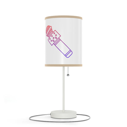 Lamp on a Stand, US|CA plug: Music White