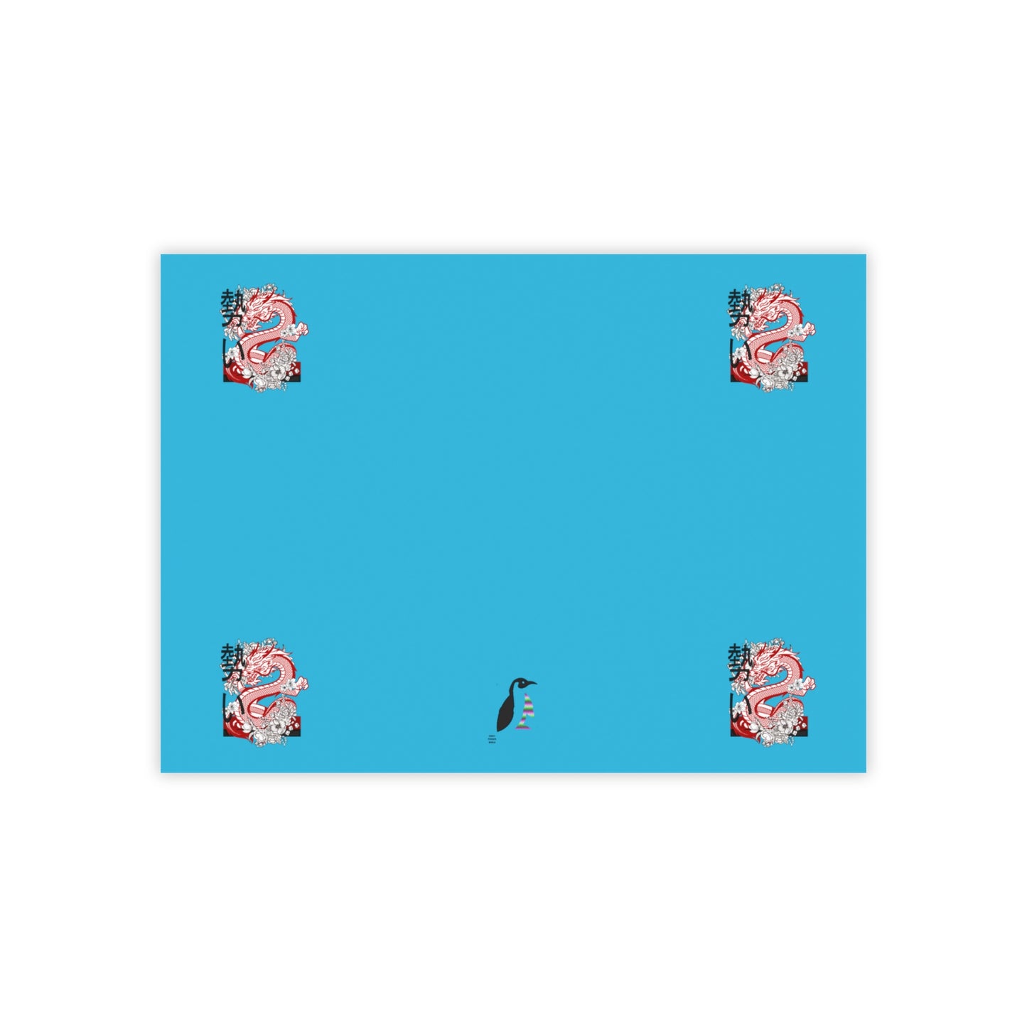 Post-it® Note Pads: Dragons Turquoise