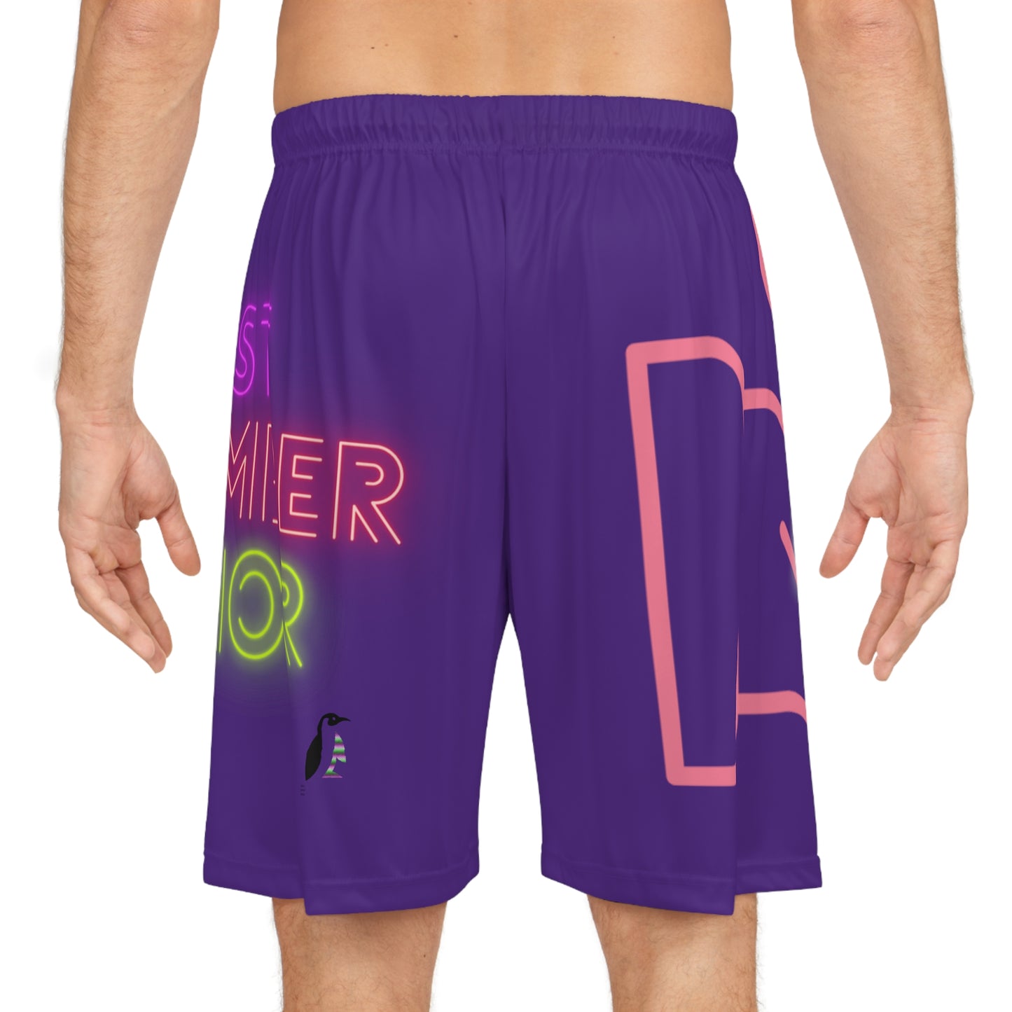 Basketball Shorts: Fight Cancer Purple