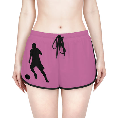 Women's Relaxed Shorts: Soccer Lite Pink