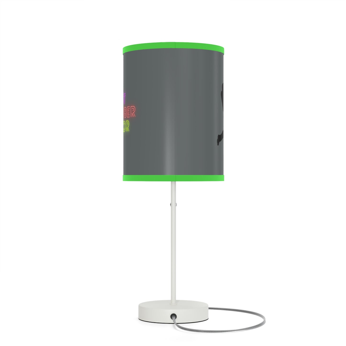 Lamp on a Stand, US|CA plug: Baseball Dark Grey