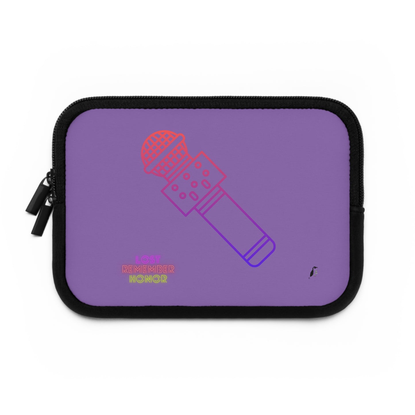 Laptop Sleeve: Music Lite Purple