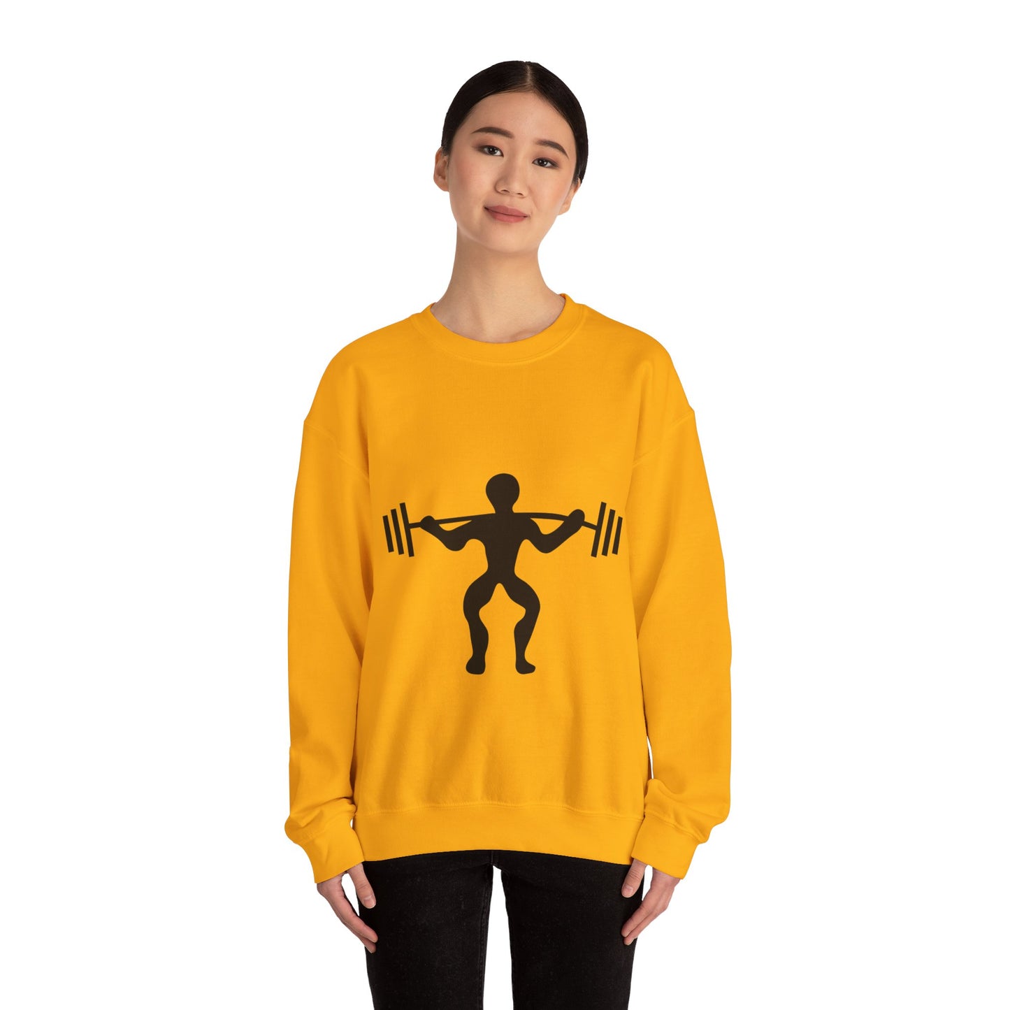 Heavy Blend™ Crewneck Sweatshirt: Weightlifting #1