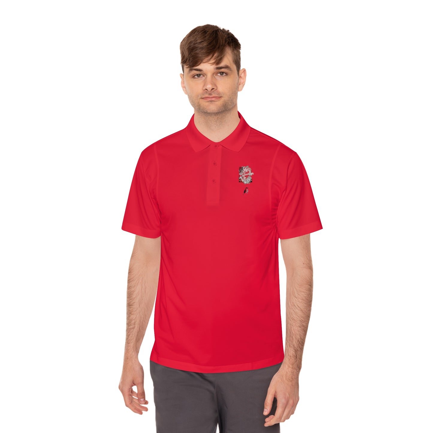 Men's Sport Polo Shirt: Dragons #2