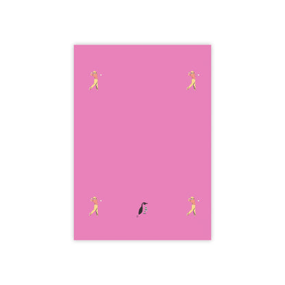 Post-it® Note Pads: Golf Lite Pink