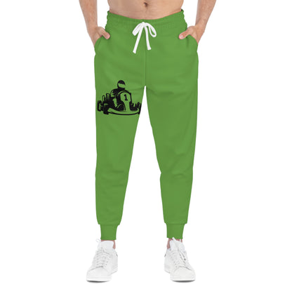 Athletic Joggers: Racing Green