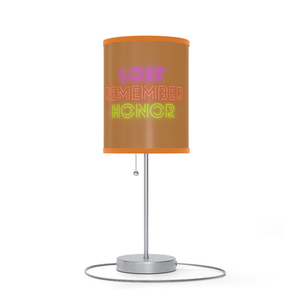 Lamp on a Stand, US|CA plug: Gaming Lite Brown