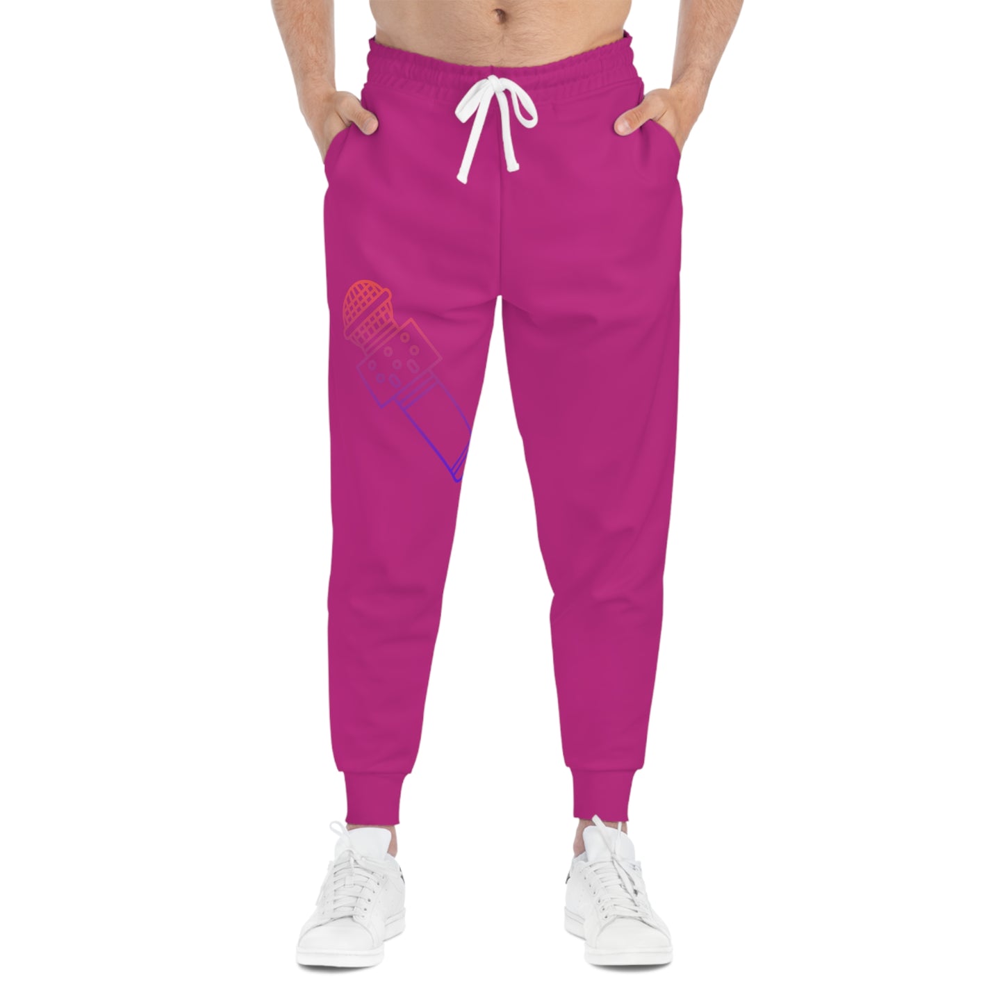 Athletic Joggers: Music Pink