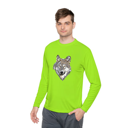 Lightweight Long Sleeve Tee: Wolves #2