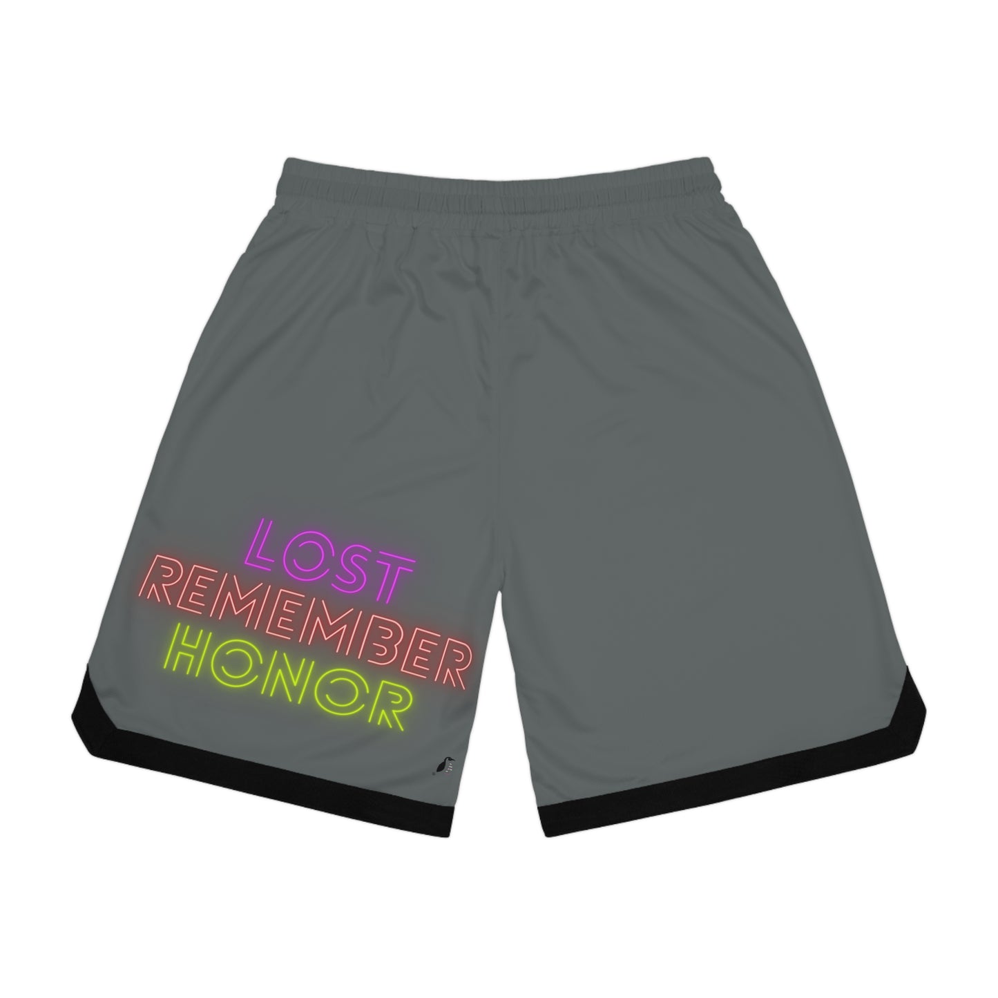 Basketball Rib Shorts: Weightlifting Dark Grey