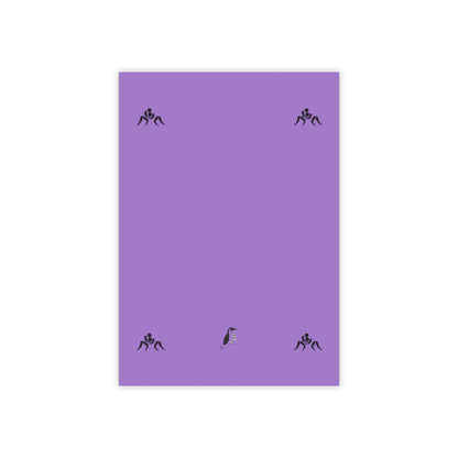 Post-it® Note Pads: Wrestling Lite Purple