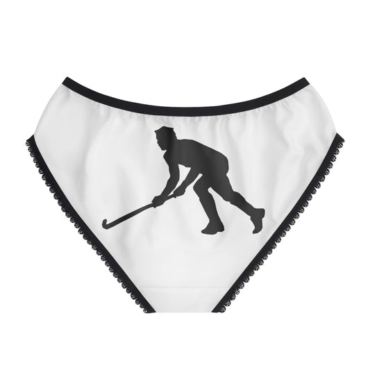 Women's Briefs: Hockey White