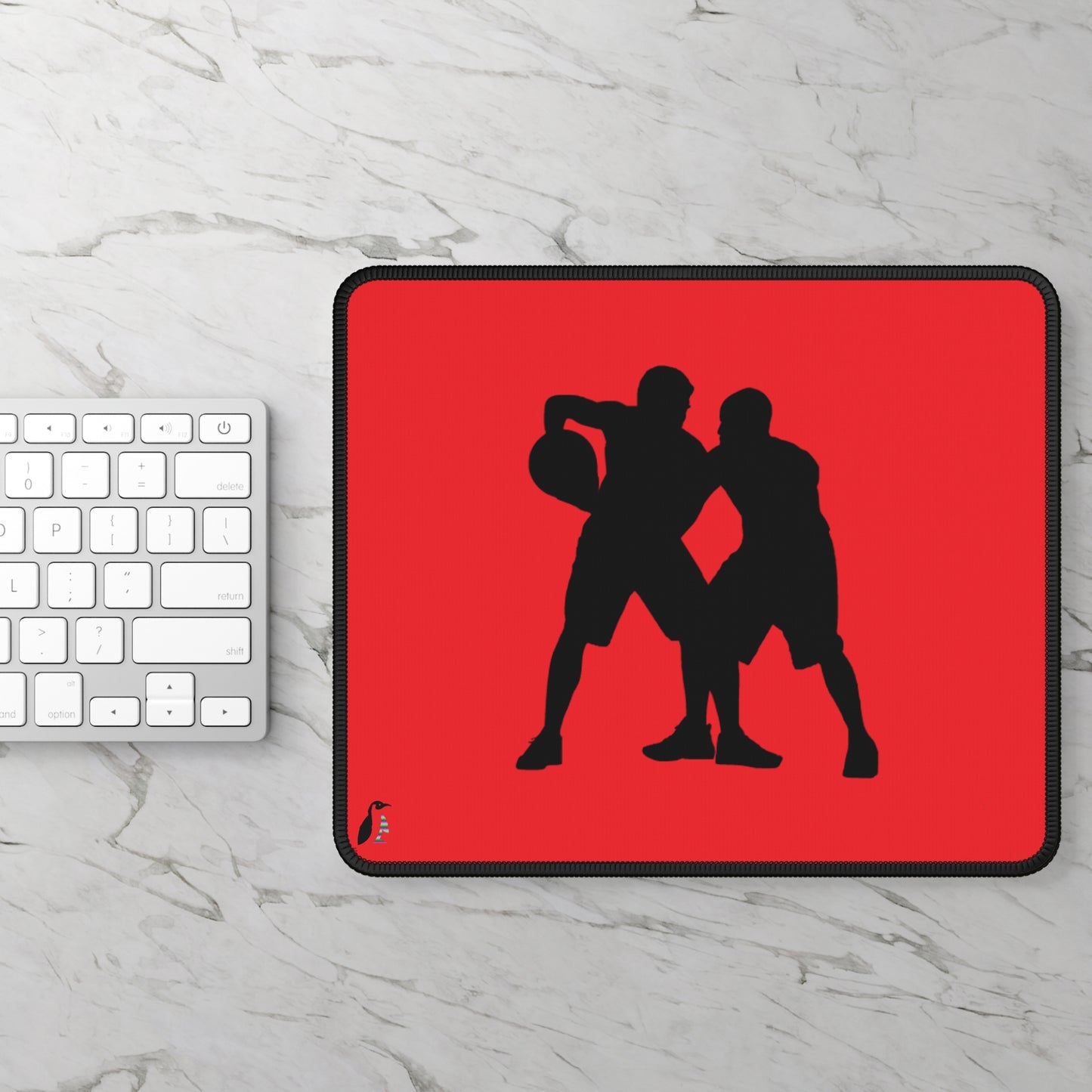 Gaming Mouse Pad: Basketball Red