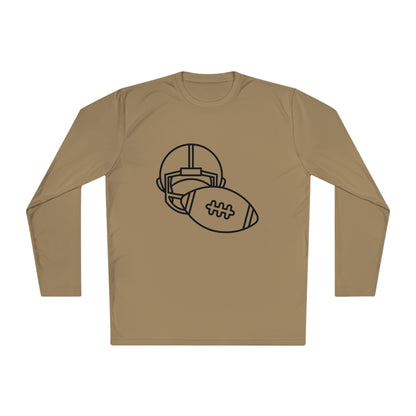 Lightweight Long Sleeve Tee: Football #1