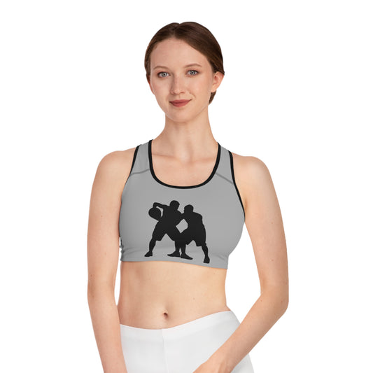 Sports Bra: Basketball Lite Grey