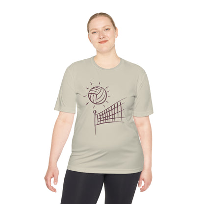 Moisture Wicking Tee: Volleyball #2