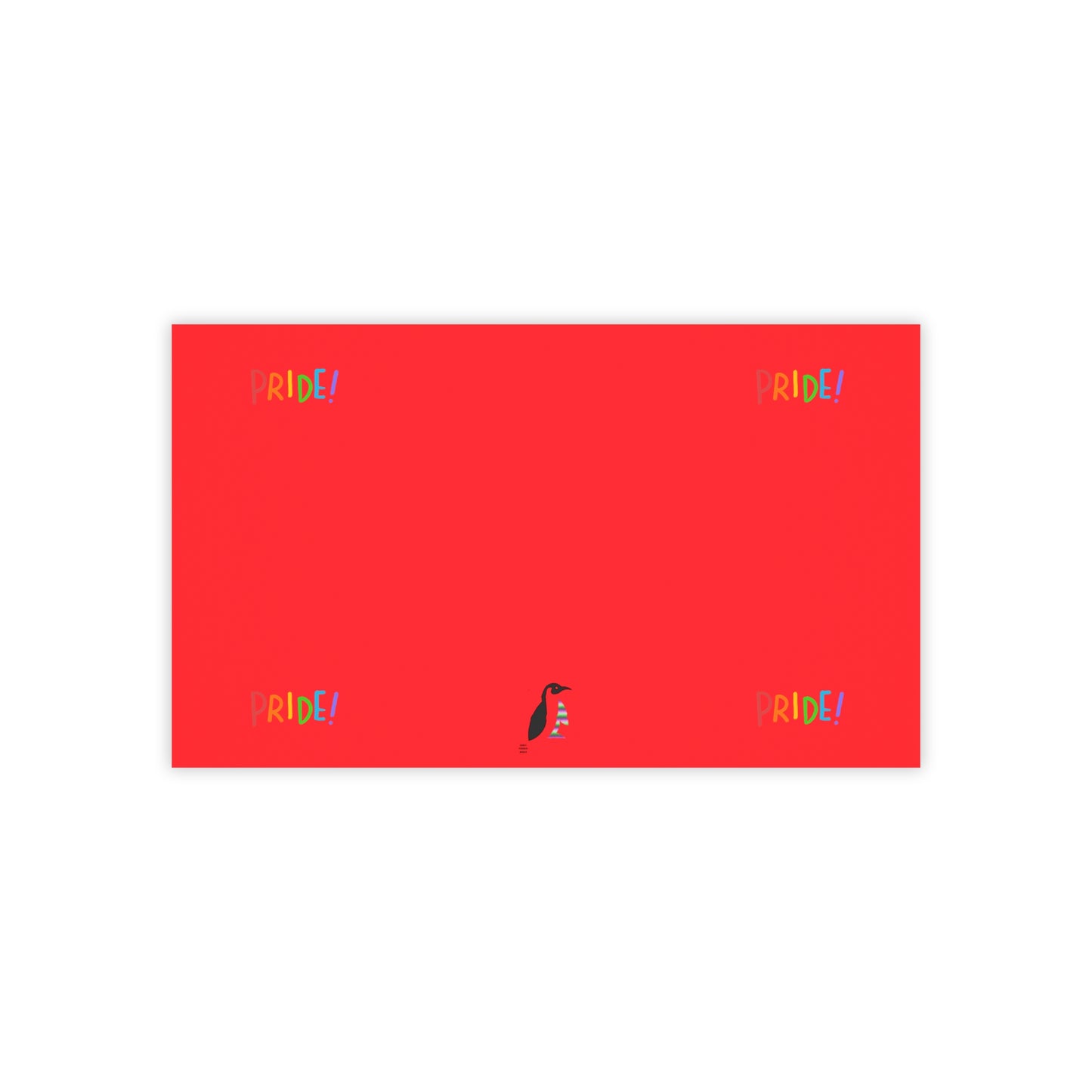 Post-it® Note Pads: LGBTQ Pride Red