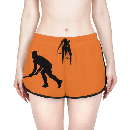 Women's Relaxed Shorts: Hockey Crusta