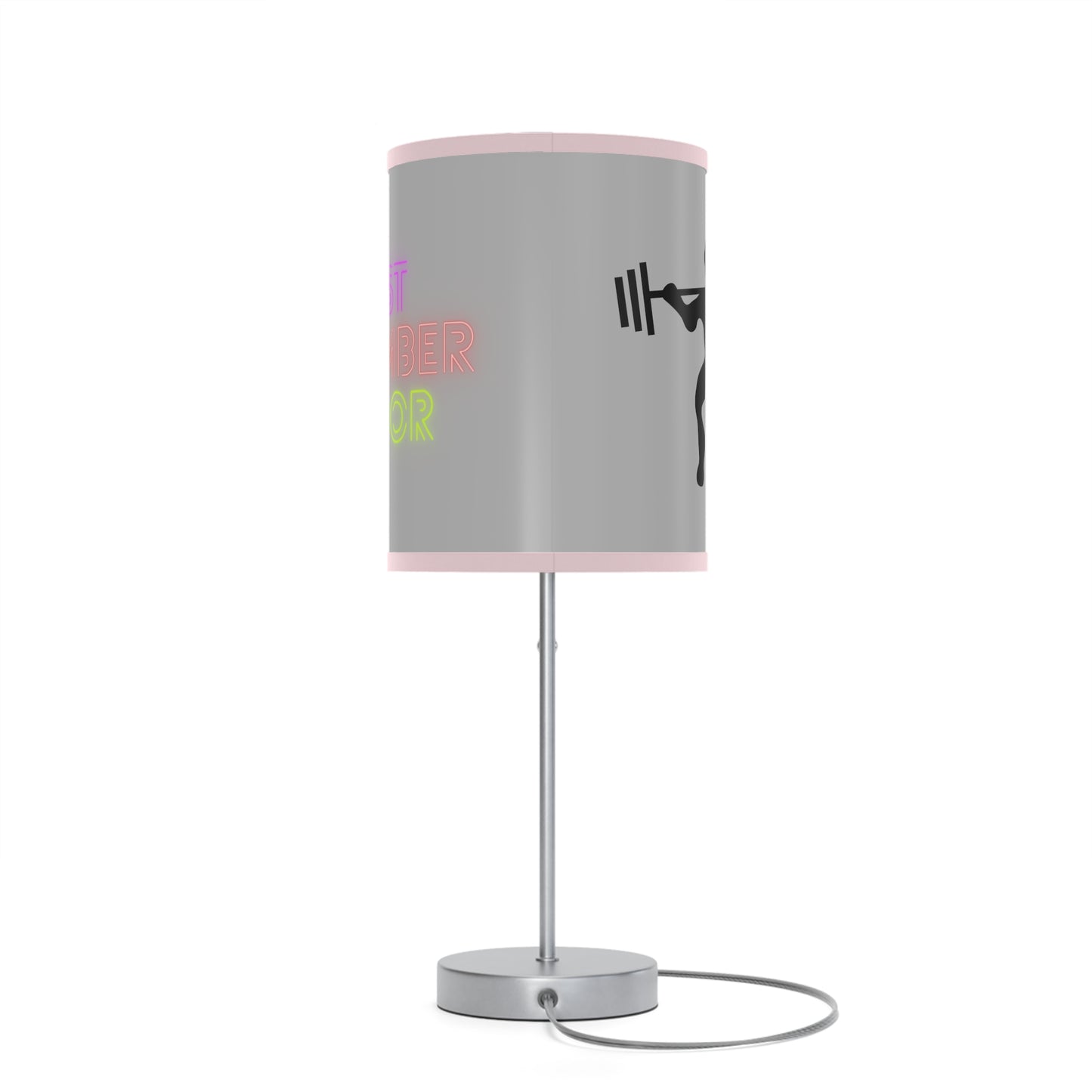 Lamp on a Stand, US|CA plug: Weightlifting Lite Grey