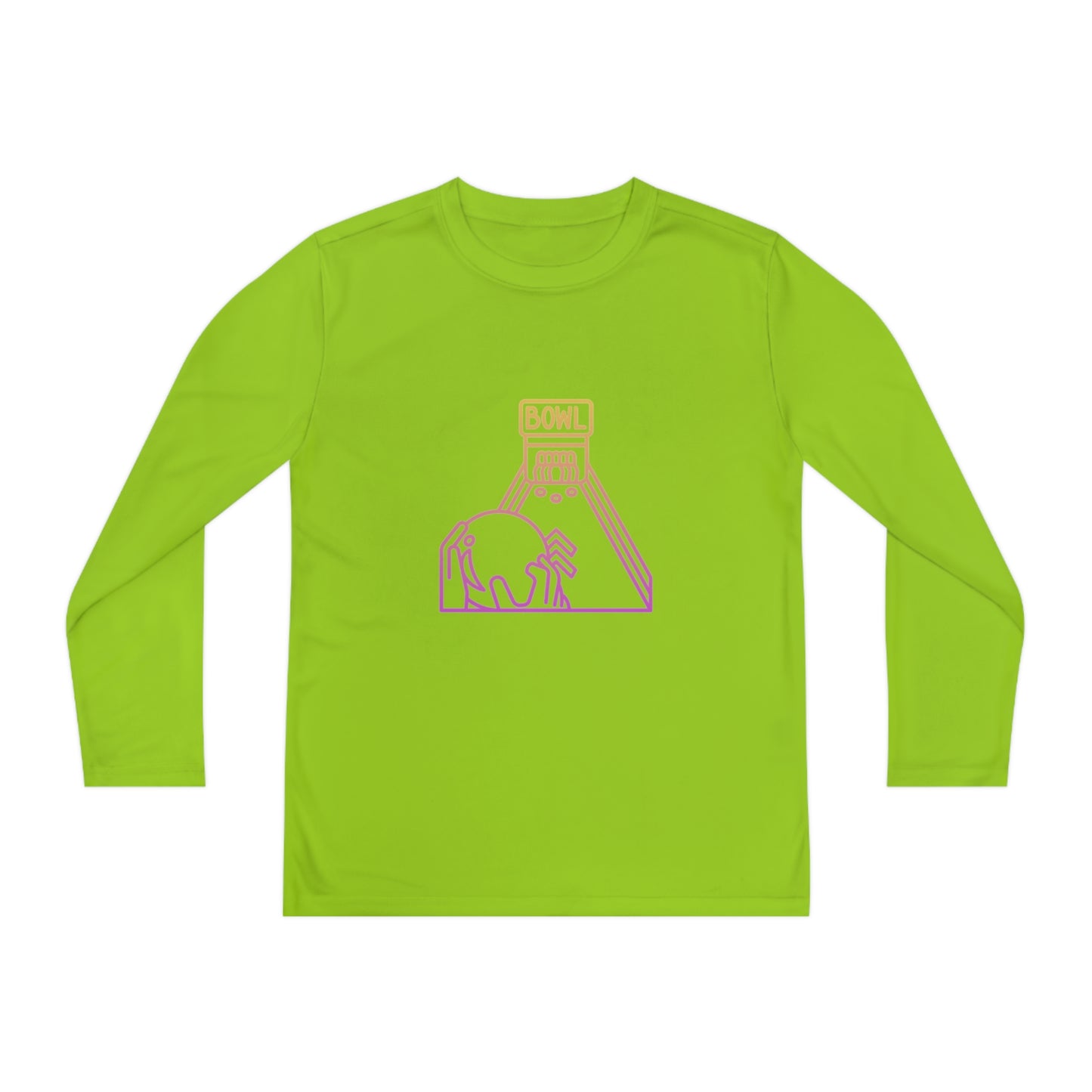 Youth Long Sleeve Competitor Tee: Bowling