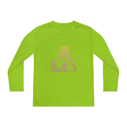 Youth Long Sleeve Competitor Tee: Bowling 