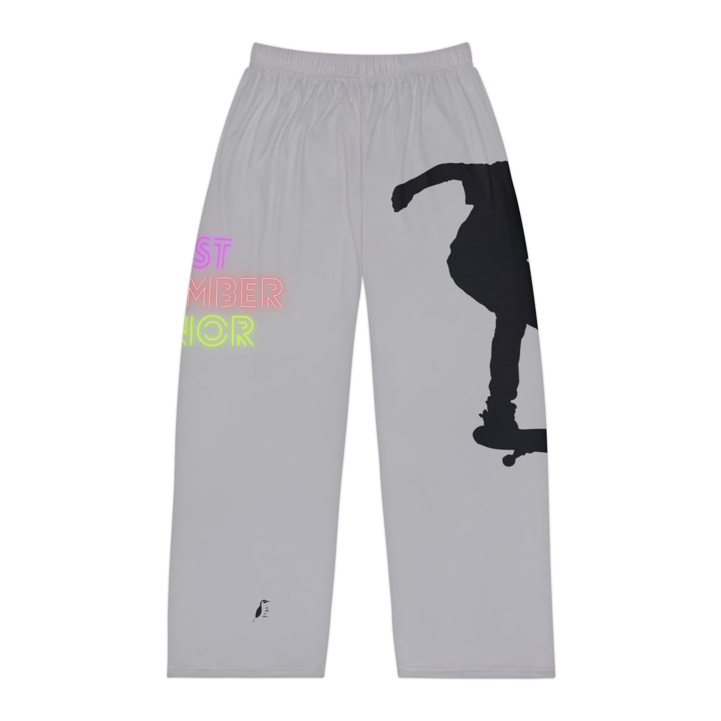 Men's Pajama Pants: Skateboarding Lite Grey