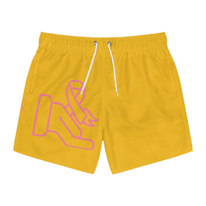 Swim Trunks: Fight Cancer Yellow