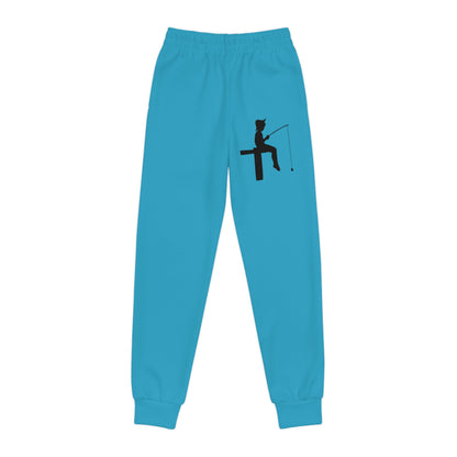 Youth Joggers: Fishing Turquoise