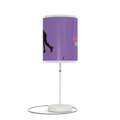 Lamp on a Stand, US|CA plug: Hockey Lite Purple