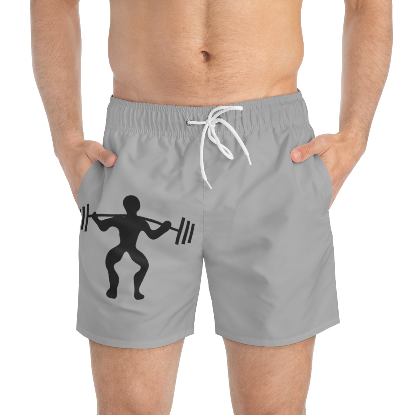 Swim Trunks: Weightlifting Lite Grey