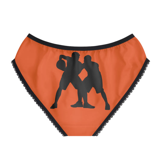 Women's Briefs: Basketball Orange