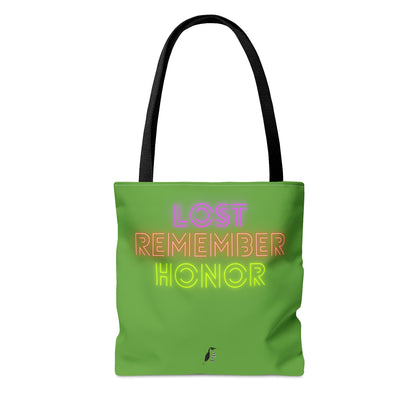 Tote Bag: Music Green