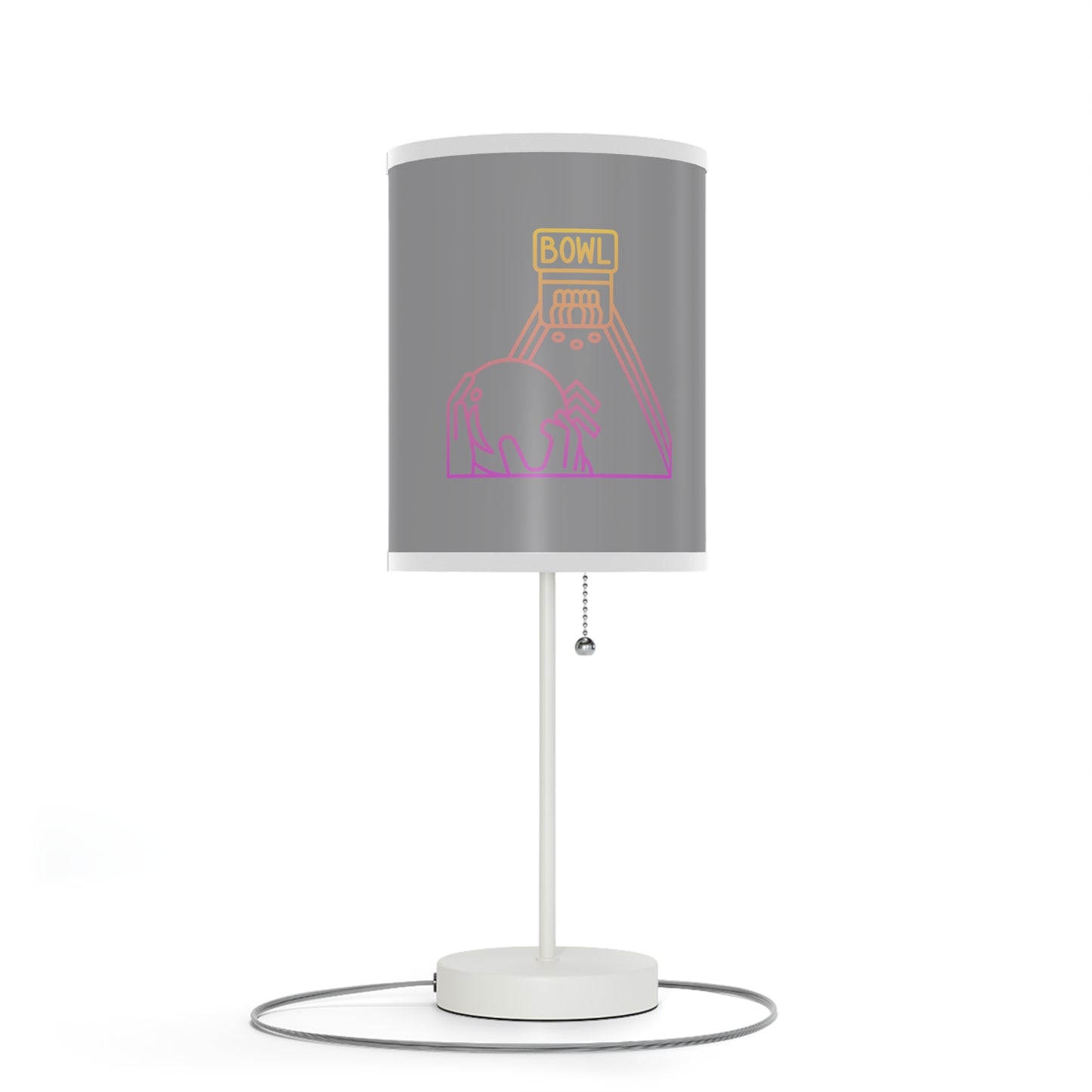 Lamp on a Stand, US|CA plug: Bowling Grey