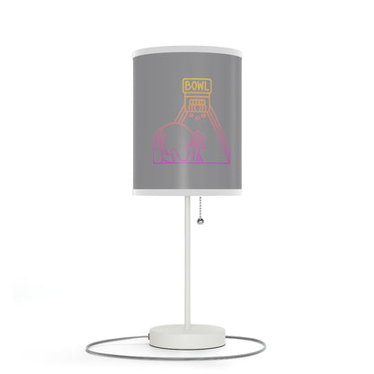 Lamp on a Stand, US|CA plug: Bowling Grey