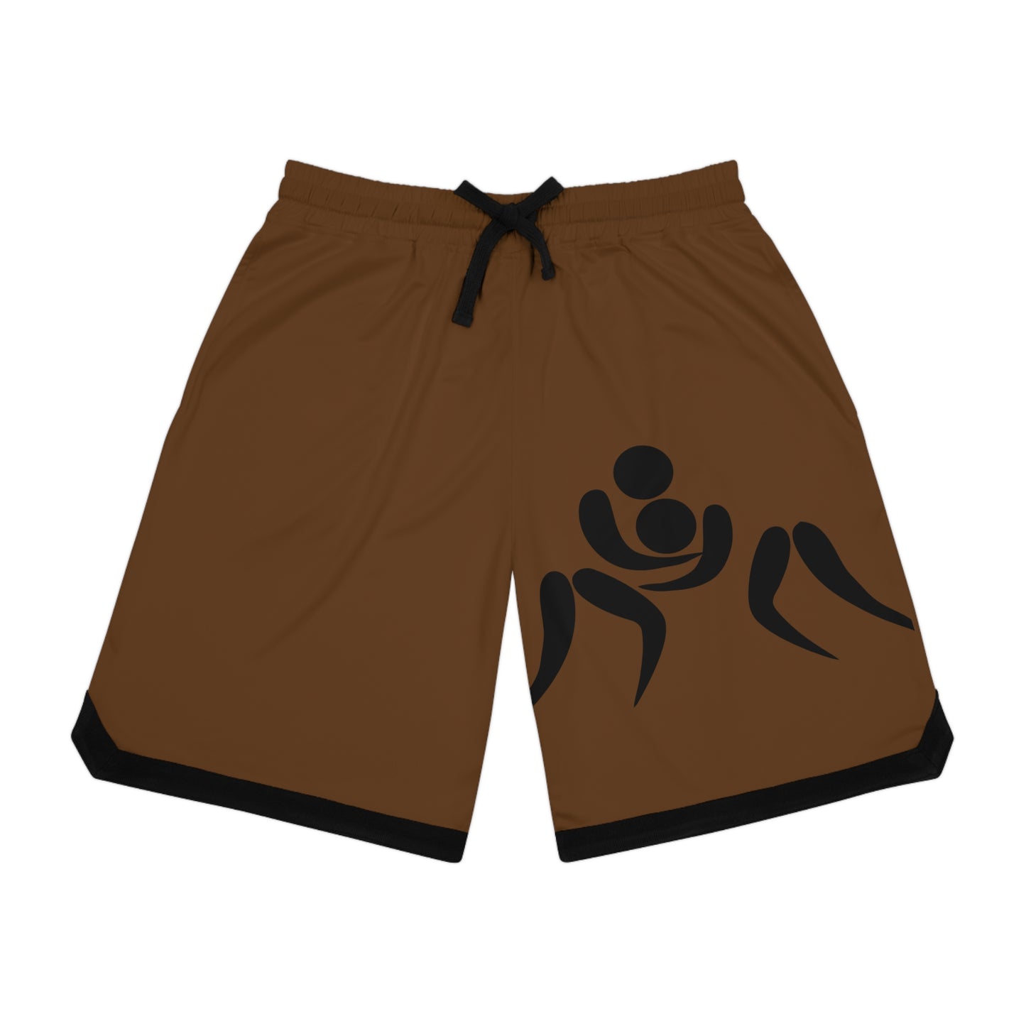 Basketball Rib Shorts: Wrestling Brown