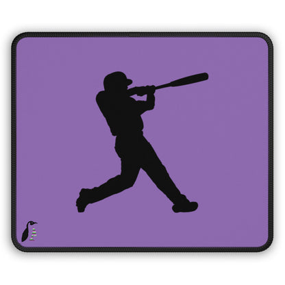 Gaming Mouse Pad: Baseball Lite Purple