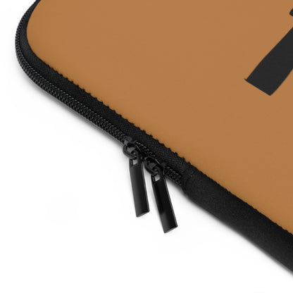 Laptop Sleeve: Fishing Lite Brown