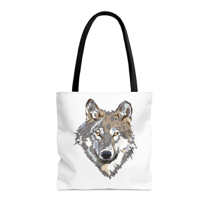 Tote Bag: Wolves White