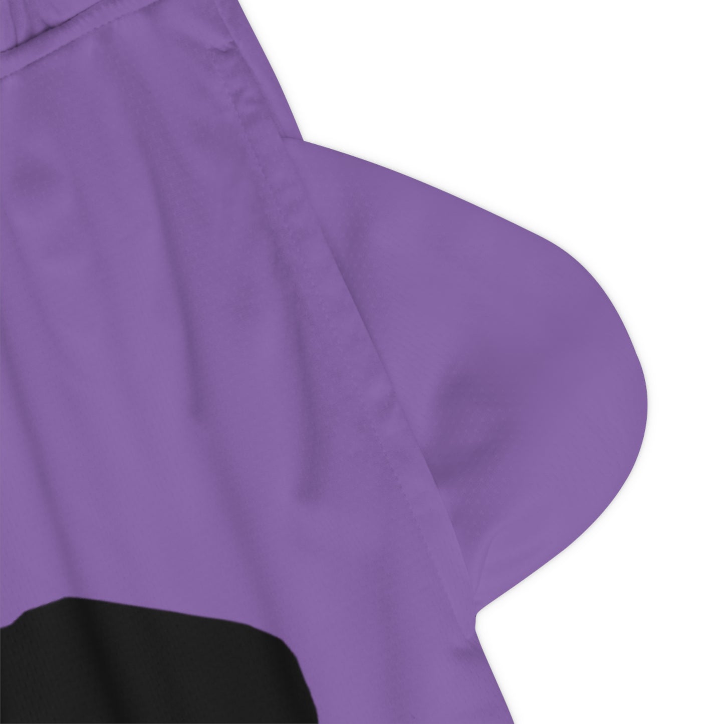 Basketball Rib Shorts: Hockey Lite Purple