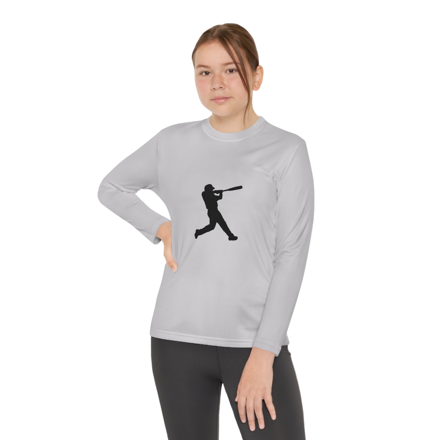 Youth Long Sleeve Competitor Tee: Baseball