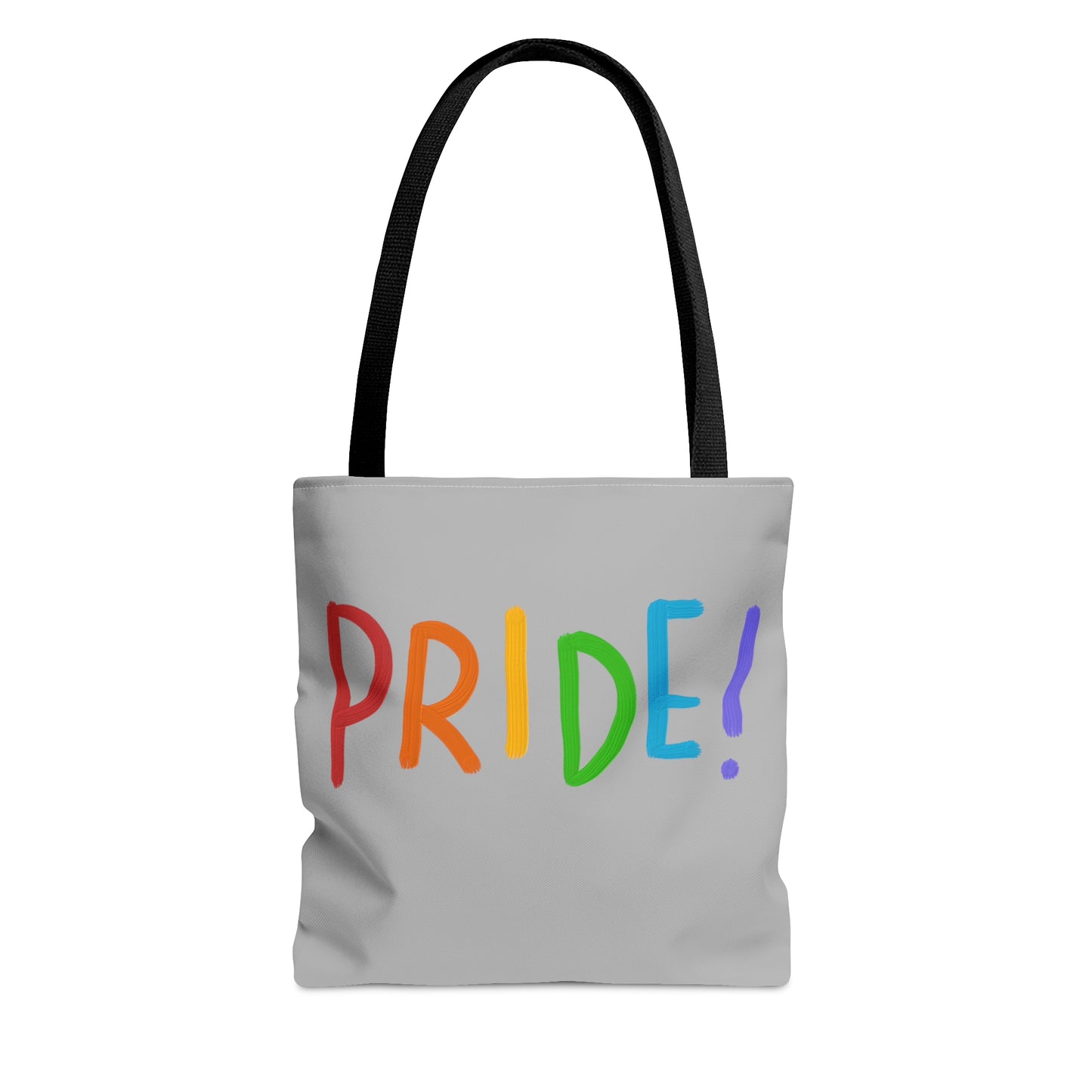 Tote Bag: LGBTQ Pride Lite Grey