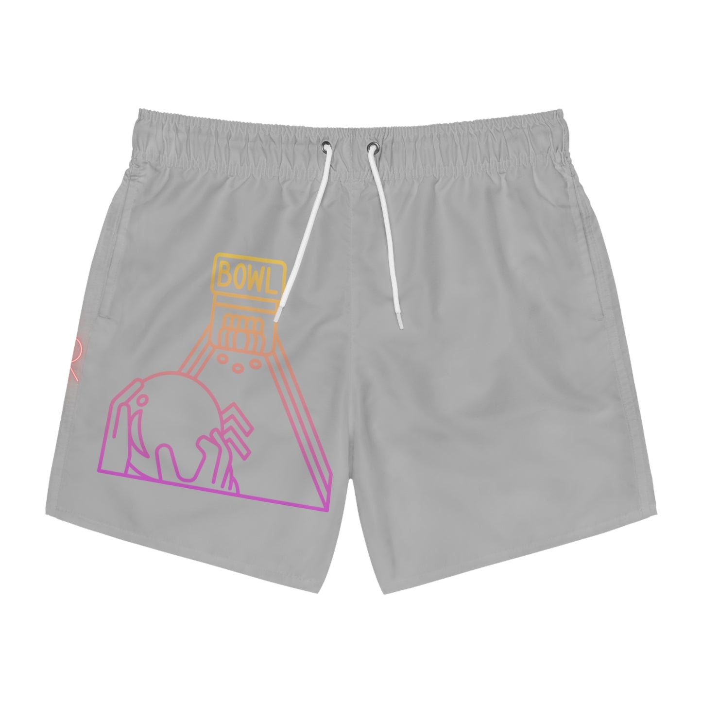 Swim Trunks: Bowling Lite Grey