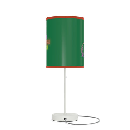 Lamp on a Stand, US|CA plug: Bowling Dark Green